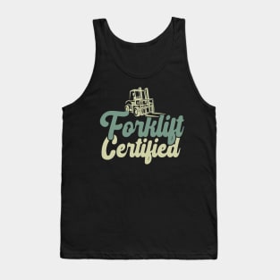 Forklift Certified Tank Top